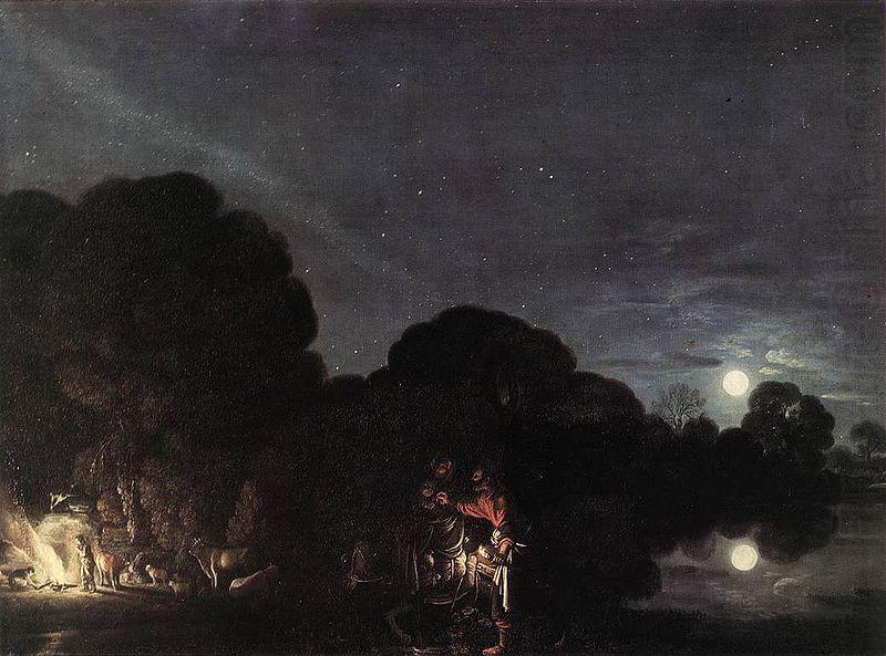 The Flight into Egypt, Adam  Elsheimer